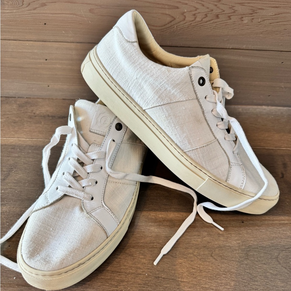 RARE Greats Royale Sneakers in White Denim Selvedge